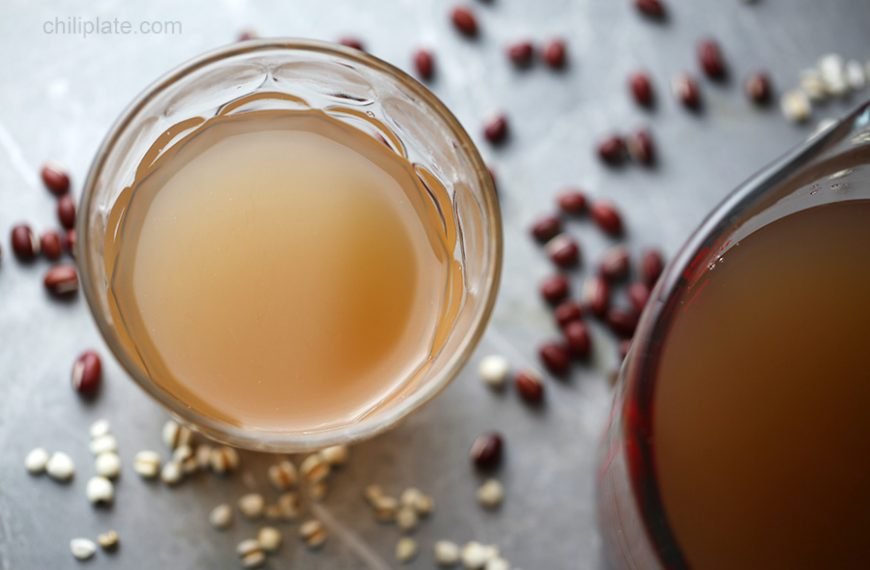 Coix Seed with Red Bean Water