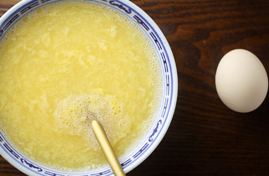 Rice Soup with Egg